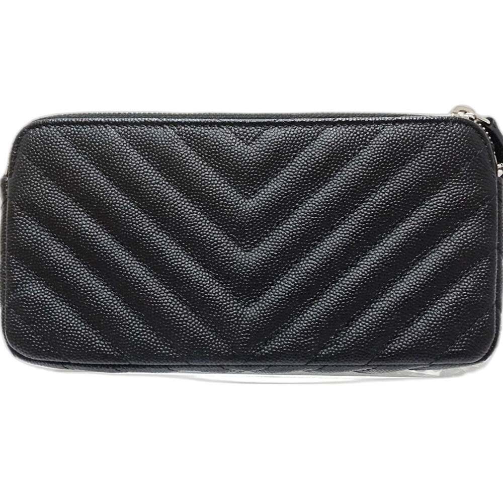 CHANEL Black Caviar Leather Wallet - Picture 3 of 10